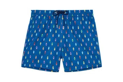 Hom Calcio Beach Boxer In Blue