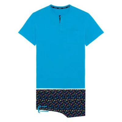 Hom California Short Sleepwear In Multico Print