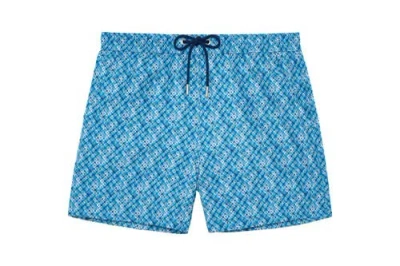 Hom Camaiore Beach Boxer In Blue
