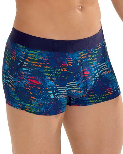 Hom Dreamland Trunk In Navy Blue Print