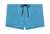 Hom Espelette Swim Shorts In Turquoise Print
