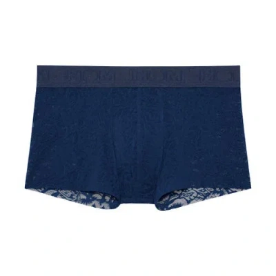 Hom Free Cut Lace Trunk In Blue