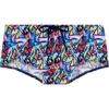 Hom Idylle Swim Trunk In Multico Print