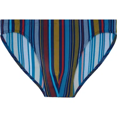 Hom Marni Swim Micro Briefs In Blue