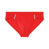 Hom Nautical Cup Mini Brief In Red