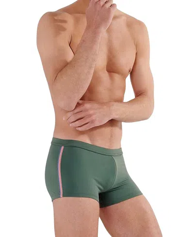 Hom Nautical Cup Swim Shorts In Green
