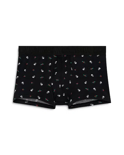 Hom Nevada Printed Trunks In Black Print