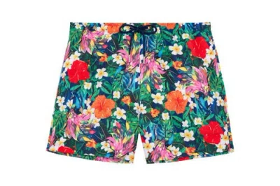 Hom Peacock Beach Boxer In Multi