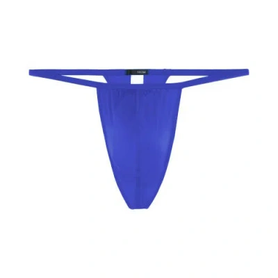Hom Plume G-string In Blue