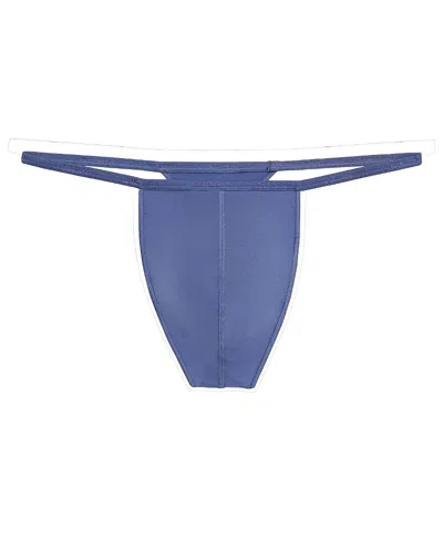 Hom Plumes G-string In Blue