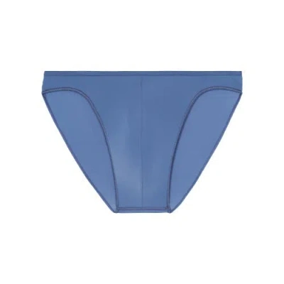 Hom Plumes Micro Brief In Mid Blue