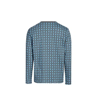 Hom Pyjamas En Coton In Blue