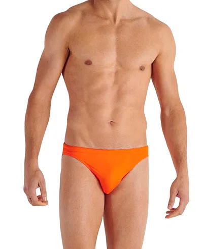 Hom Sea Life Swim Micro Briefs In Orange
