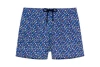 Hom Socoa Beach Boxer In Navy Print