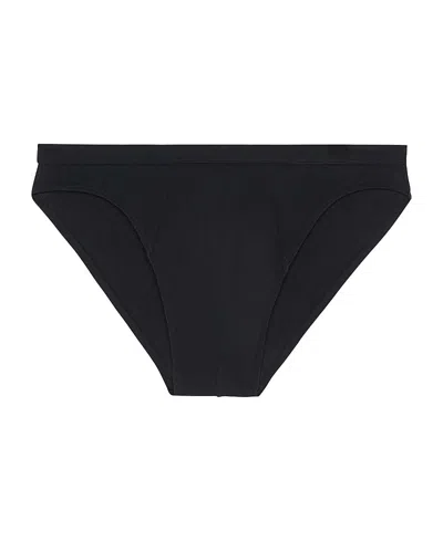 Hom Supreme Cotton Comfort Micro Briefs In Black