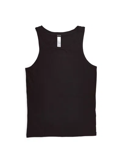 Hom Supreme Cotton Tanktop In Black