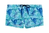 Hom Tartane Swim Shorts In Blue Print