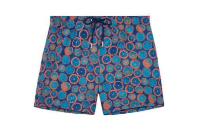 Hom Trapani Beach Boxer In Blue