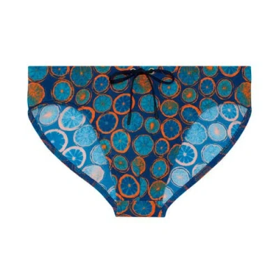 Hom Trapani Swim Mini Briefs In Blue