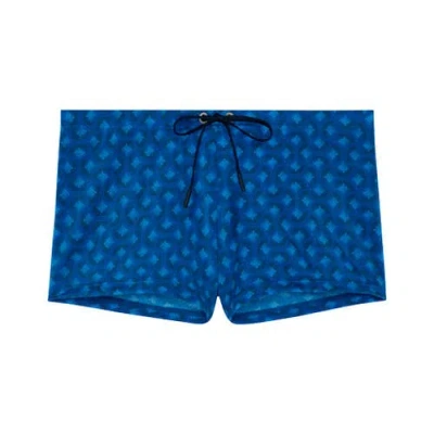Hom Trinacria Swim Shorts In Blue