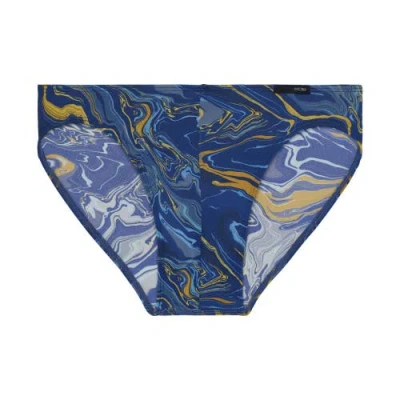 Hom Usa Funky Styles Comfort Micro Briefs In Blue