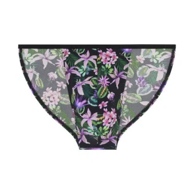 Hom Usa Funky Styles Tanga Briefs In Black