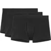 Hom Usa Tonal Pack #2 Boxer Briefs 3-pack In Black