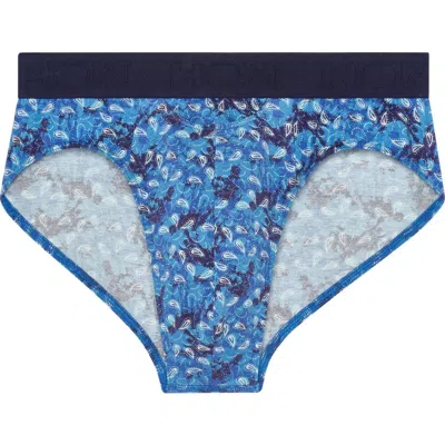 Hom Vibe Mini Briefs Ho1 In Blue Print