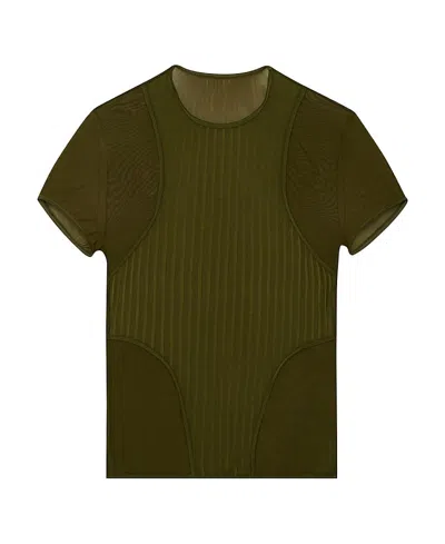 Hom Woh Personal Allure Crew Neck T-shirt In Green
