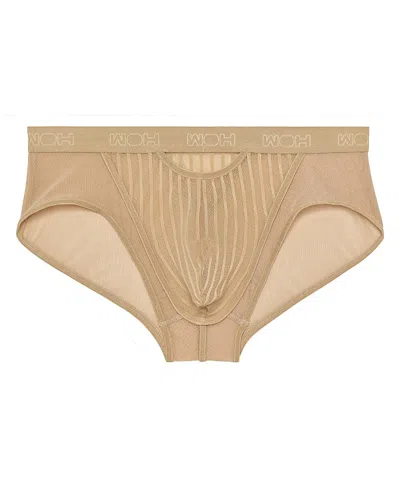 Hom Woh Personal Allure Mini Briefs In Nude