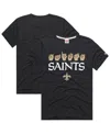 Homage Men's And Women's Black New Orleans Saints Nfl Asl Collection By Love Sign Tri-blend T-shirt In Black