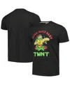 Homage Men's And Women's  Green Teenage Mutant Ninja Turtles Bebop And Rocksteady Tri-blend T-shirt In Charcoal