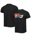 Homage Men's And Women's  Charcoal Topps 1981 Tri-blend T-shirt In Charcoal