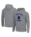Homage Men's And Women's  Gray Dallas Cowboys Hyperlocal Raglan Pullover Hoodie In Gray