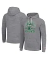 Homage Men's And Women's  Gray Philadelphia Eagles Hyperlocal Raglan Pullover Hoodie In Gray