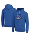 Homage Men's And Women's  Royal Dallas Cowboys Hyperlocal Raglan Pullover Hoodie In Royal