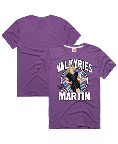 Homage Men's And Women's Kate Martin Violet Golden State Valkyries Signature T-shirt In Purple