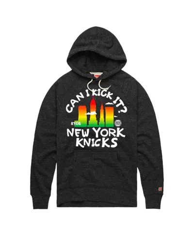 Homage Men's And Women's X A Tribe Called Quest Charcoal New York Knicks X Can I Kick It Tri-blend Hoodie In Multi
