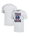 Homage Men's Ash Texas Rangers Grateful Dead Tri-blend T-shirt In Ash