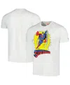 Homage Men's  Ash Superman Tri-blend T-shirt In Ash