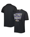 Homage Men's  Charcoal Baltimore Ravens Victory Monday Tri-blend T-shirt In Charcoal