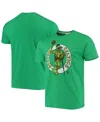 Homage Men's Kelly-green Boston Celtics Nba X Teenage Mutant Ninja Turtles Tri-blend T-shirt In Kelly Gree