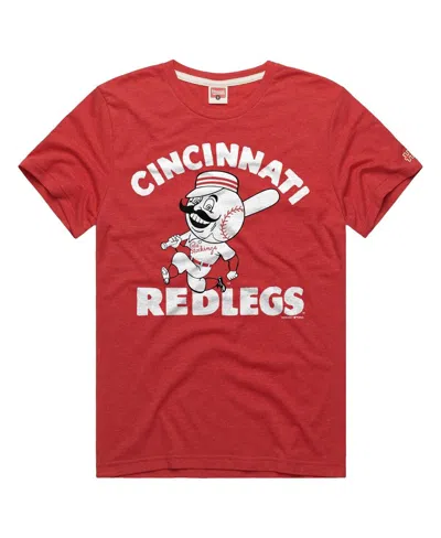 Homage Red Cincinnati Reds Tri-blend Hyperlocal T-shirt