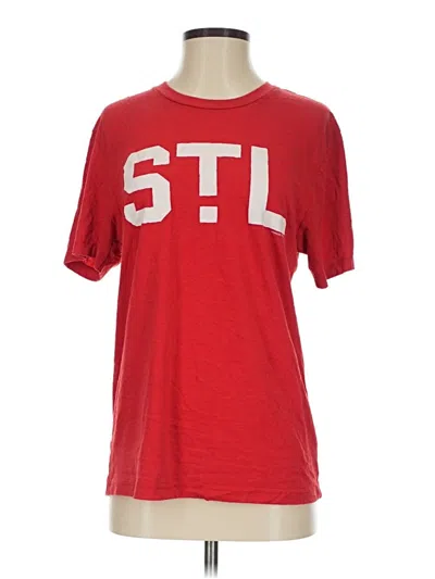 Pre-owned Homage Short Sleeve T-shirt In Red