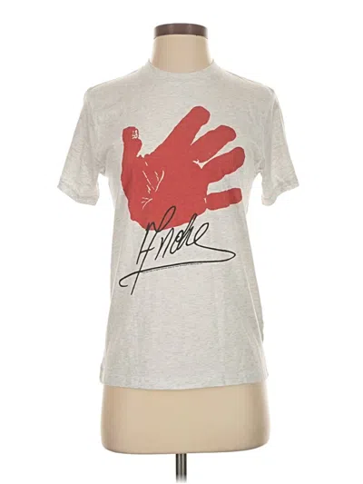 Pre-owned Homage Short Sleeve T-shirt In Silver