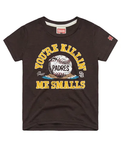 Homage Babies' Toddler Brown San Diego Padres X The Sandlot Tri-blend T-shirt