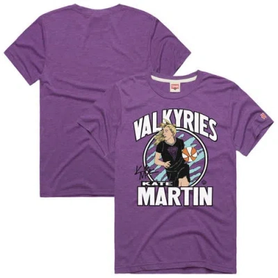Homage Unisex  Kate Martin Violet Golden State Valkyries Signature T-shirt