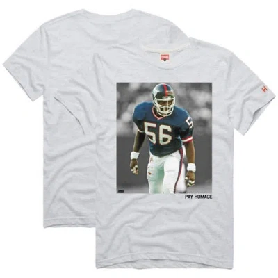 Homage Unisex  Lawrence Taylor Ash New York Giants Pay  Tri-blend T-shirt