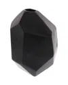 Homart Lane Faceted Vase In Bronze