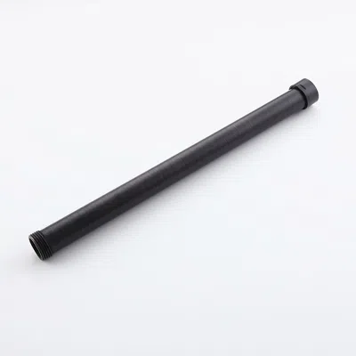 Homary 12 Inch Extension Pole Solid Brass Extension Pole For Exposed Shower Antique Black